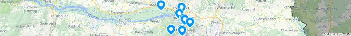Map view for Pharmacies emergency services nearby Leobendorf (Korneuburg, Niederösterreich)